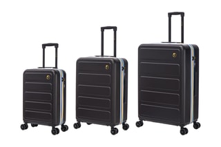 Set de 3 valises Subway - 56/ 66/ 76 cm  - Noir