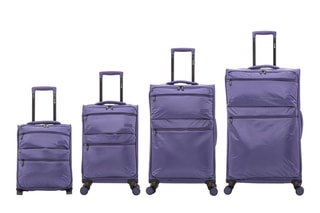 Set de 4 valises Pillow - 45/55/65/75 cm  - Violet