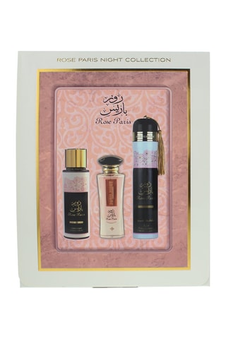 Coffret Rose Paris Night Ard Al Zaafaran - 3 produits