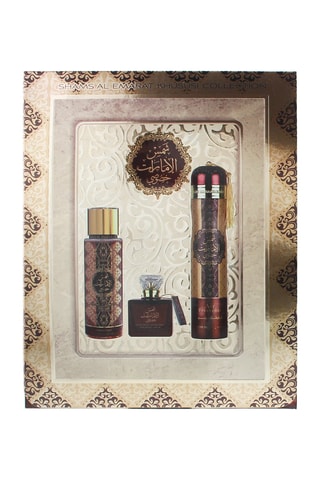 Coffret Sham Al Emarat Khususi Ard Al Zaafaran - 3 produits