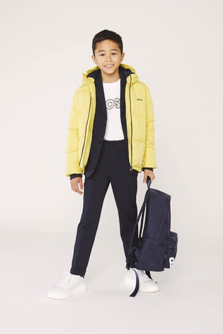Doudoune à capuche Jaune - Hugo Boss