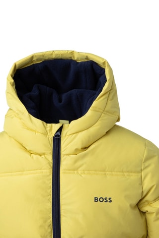 Doudoune à capuche Jaune - Hugo Boss