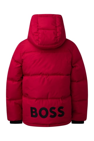 Doudoune à capuche Rouge - Hugo Boss