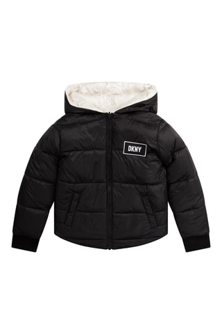 Doudoune réversible Ecru et noir - DKNY