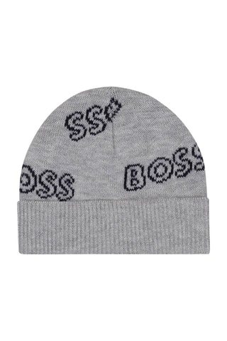 Bonnet et chaussons Gris et noir - Hugo Boss
