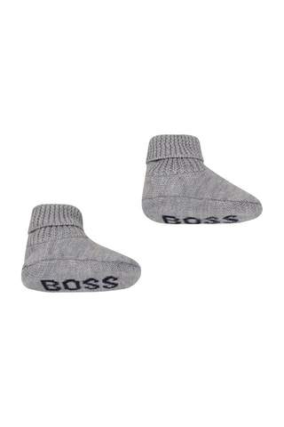 Bonnet et chaussons Gris et noir - Hugo Boss