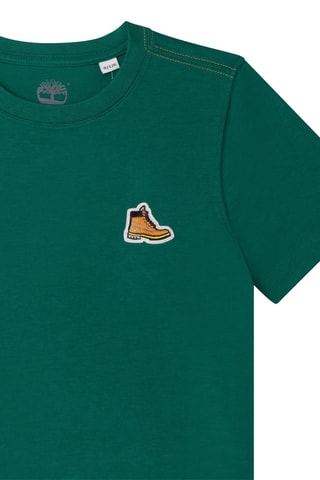 T-shirt en coton biologique Vert émeraude