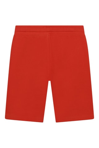 Bermuda en coton biologique Rouge