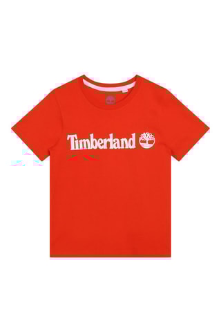 T-shirt en coton biologique Rouge
