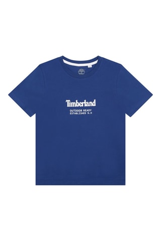 T-shirt en coton biologique Bleu marine