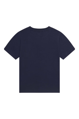 T-shirt en coton biologique Bleu marine