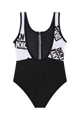 Maillot de bain 1 pièce Noir et blanc - DKNY