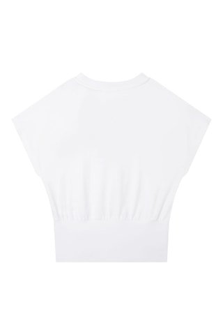 T-shirt en coton biologique Blanc - DKNY