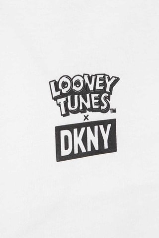 T-shirt en coton biologique Looney Tunes Warner Bros - Blanc - DKNY