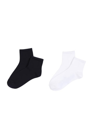 2 paires de chaussettes Blanc et bleu nuit - Hugo Boss