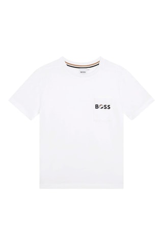 T-shirt Blanc - Hugo Boss