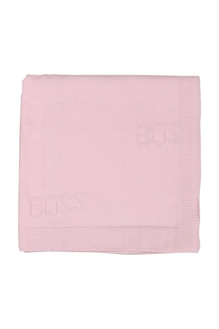 Couverture - Rose - Dès la naissance - 75 x 75 cm - Hugo Boss