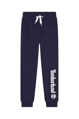 Jogging en coton biologique Bleu marine