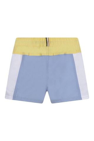 Short de bain Ciel et jaune - Hugo Boss