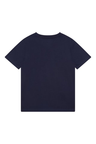 T-shirt en coton biologique Bleu marine