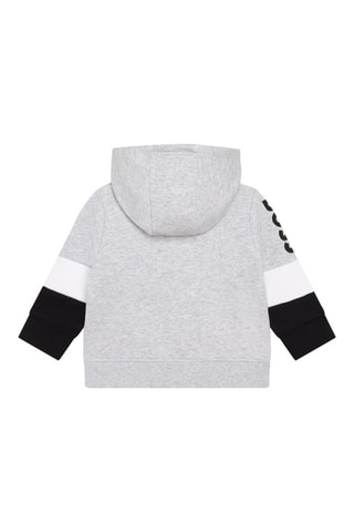 Sweat à capuche Gris chiné - Hugo Boss