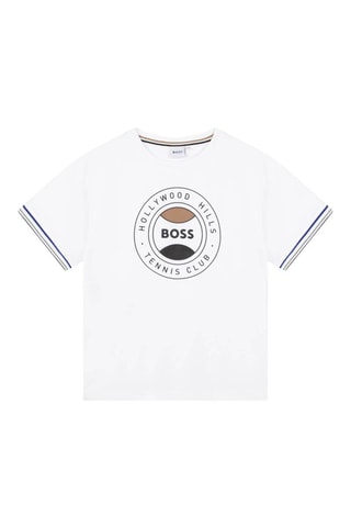 T-shirt et short Blanc et gris - Hugo Boss