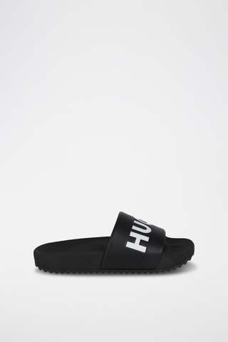 Claquettes Noir- Hugo