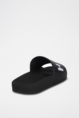 Claquettes Noir- Hugo