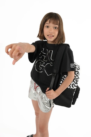 T-shirt en coton biologique - Noir