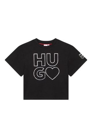 T-shirt en coton biologique - Noir