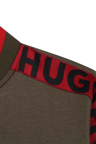 Sweat - Noir, marron et rouge