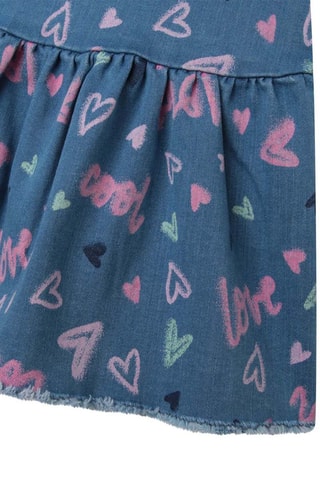 Robe en jean Bleu - Billieblush