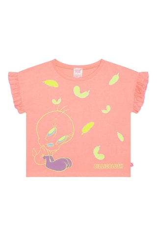Pyjama Titi Titi et Grosminet Looney Tunes - Saumon et mauve - Billieblush