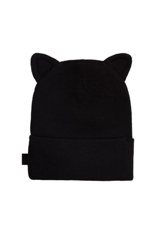 Bonnet à oreilles - Noir - Karl Lagerfeld