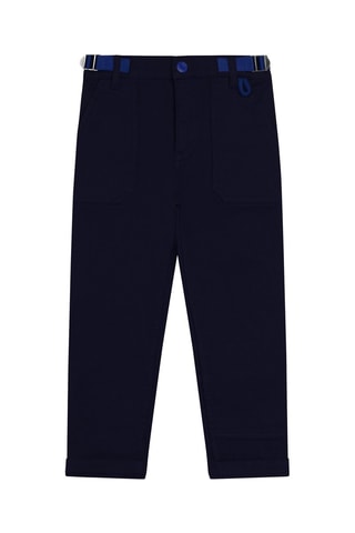 Pantalon bi-matière - Bleu - Marc Jacobs