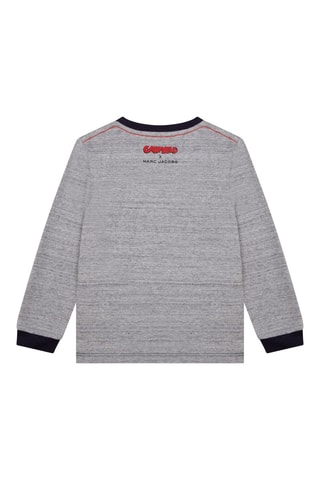 T-shirt en coton biologique Garfield - Gris foncé chiné - Marc Jacobs