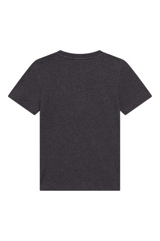 T-shirt en coton biologique - Anthracite chiné - DKNY