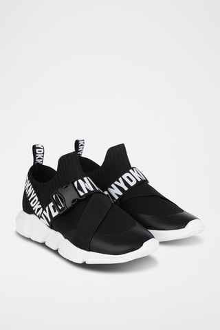 Baskets chaussettes - Noir et blanc - DKNY