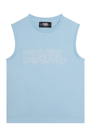 Débardeur - 
Bleu clair - Karl Lagerfeld