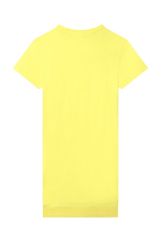Robe en coton biologique - Jaune - DKNY