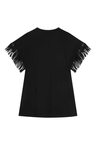 Robe à franges - Noir - DKNY