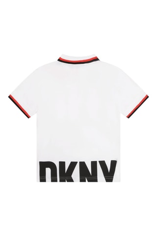 Polo en coton biologique - Blanc - DKNY