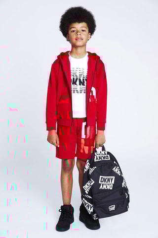 T-shirt en coton biologique - Blanc - DKNY