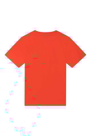 T-shirt en coton biologique - Rouge - DKNY