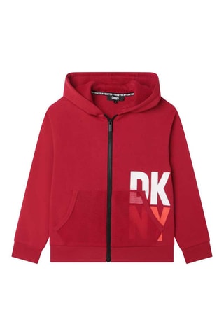Sweat à capuche - Rouge - DKNY