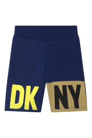 Short - Bleu marine et jaune - DKNY