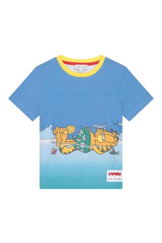 T-shirt en coton biologique Garfield - Bleu - Marc Jacobs