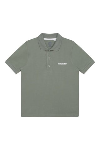 Polo en coton biologique Gris