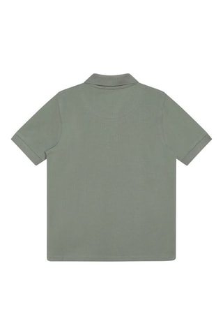 Polo en coton biologique Gris