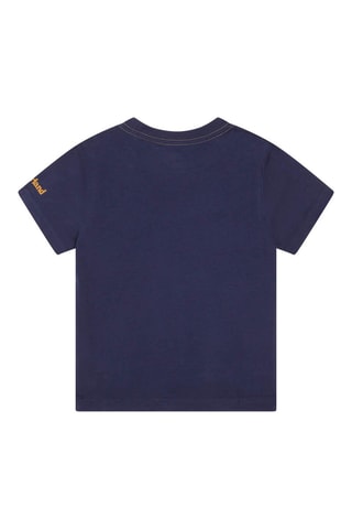 T-shirt en coton biologique Bleu marine